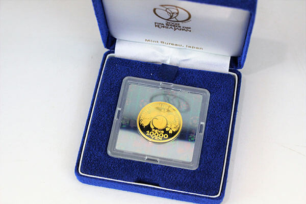                   2002FIFAワールドカップ記念金貨の買取価格          