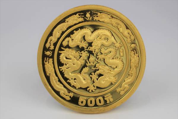 中国 5オンス・500元金貨
