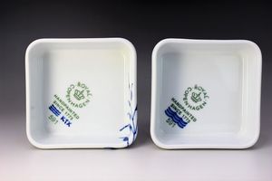 ロイヤルコペンハーゲン・ホワイトプレイン皿