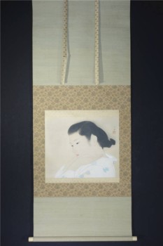日本画家 広田多津『髪』 買取価格:36,000円