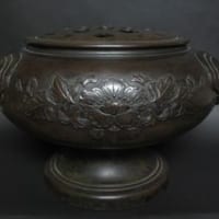 銅器 香取正彦作 銅製手焙火鉢