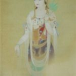 仏画の名手・木村武山『聖観世音』 買取価格 45,000円
