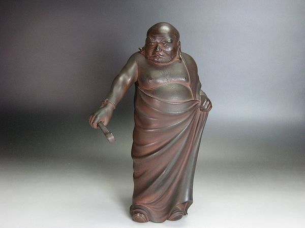 仏像 鋳銅達磨大師立像 買取価格：70,000円