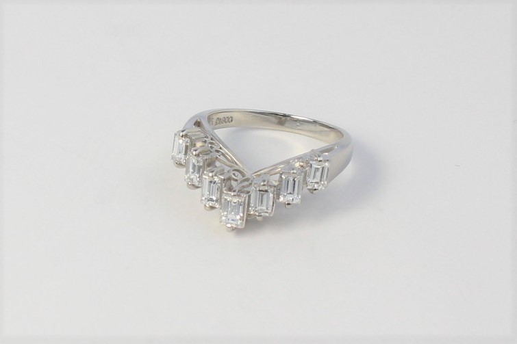 宝石 1.00カラットのダイヤモンド指輪