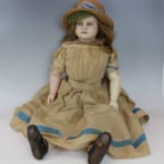 ワックスドール（蝋人形）女の子 約79cm