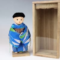 藤村明光作 市松人形 四寸三つ折豆市松 買取価格 15,000円
