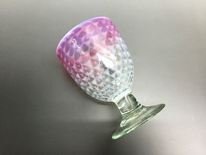 乳白ぼかし アンティーク氷コップ