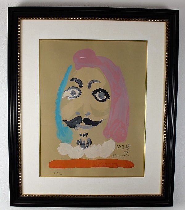 パブロ・ピカソ「想像の中の肖像 69.3.27 IV」 買取価格:70,000円