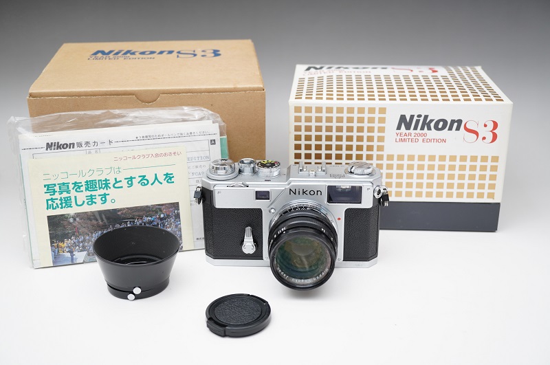 Nikon ニコン S3 2000年記念モデル Limited Edition レンジファインダー フィルムカメラ　買取価格：100,000円