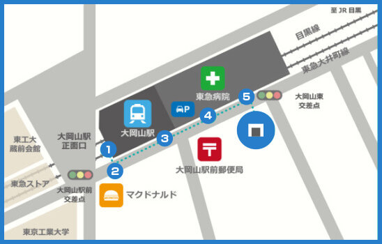 買取福助 大岡山店の地図