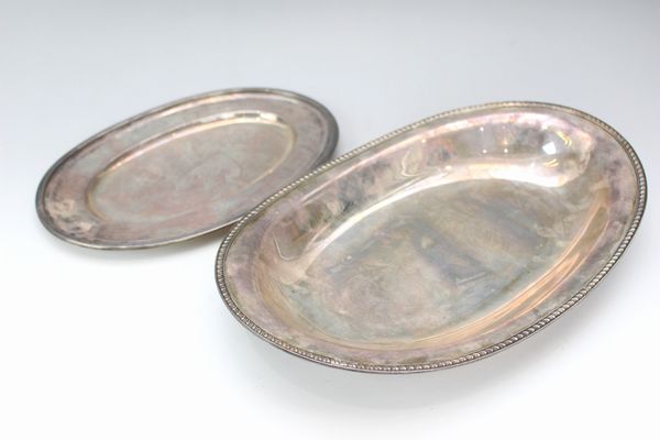 銀食器皿2枚 813g