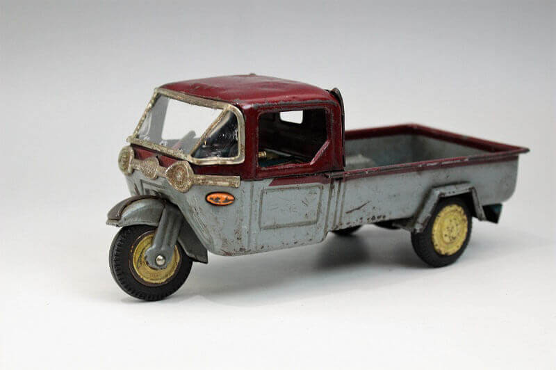 ブリキのおもちゃ 萬代屋製 マツダ三輪トラック