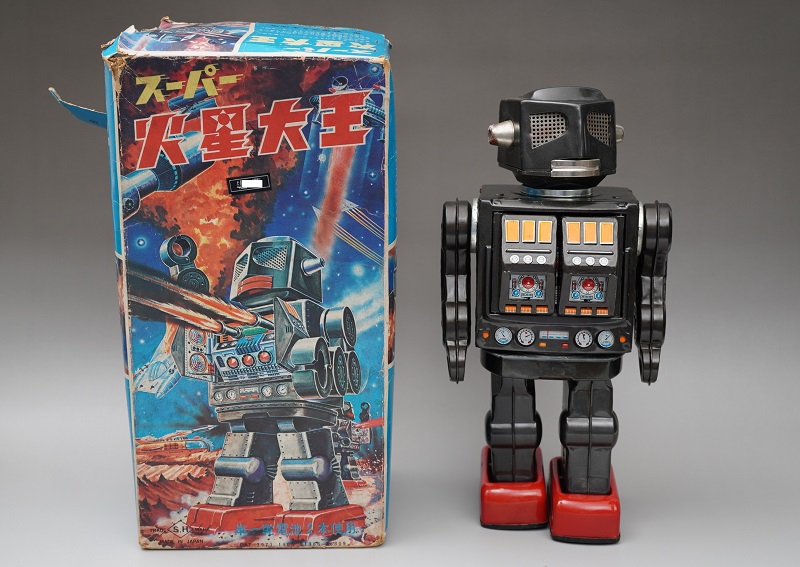 ブリキのおもちゃ ロボット 堀川玩具 スーパー火星大王