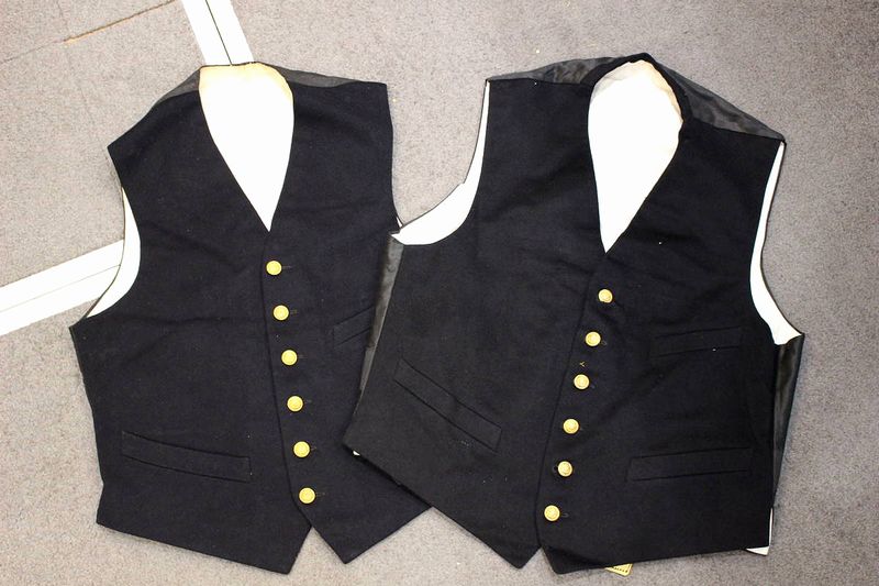 帝国海軍軍服 通常礼装中衣（ベスト）2着セット